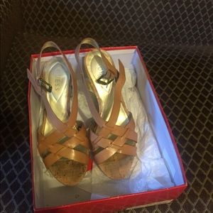 Guess Leather Wedges